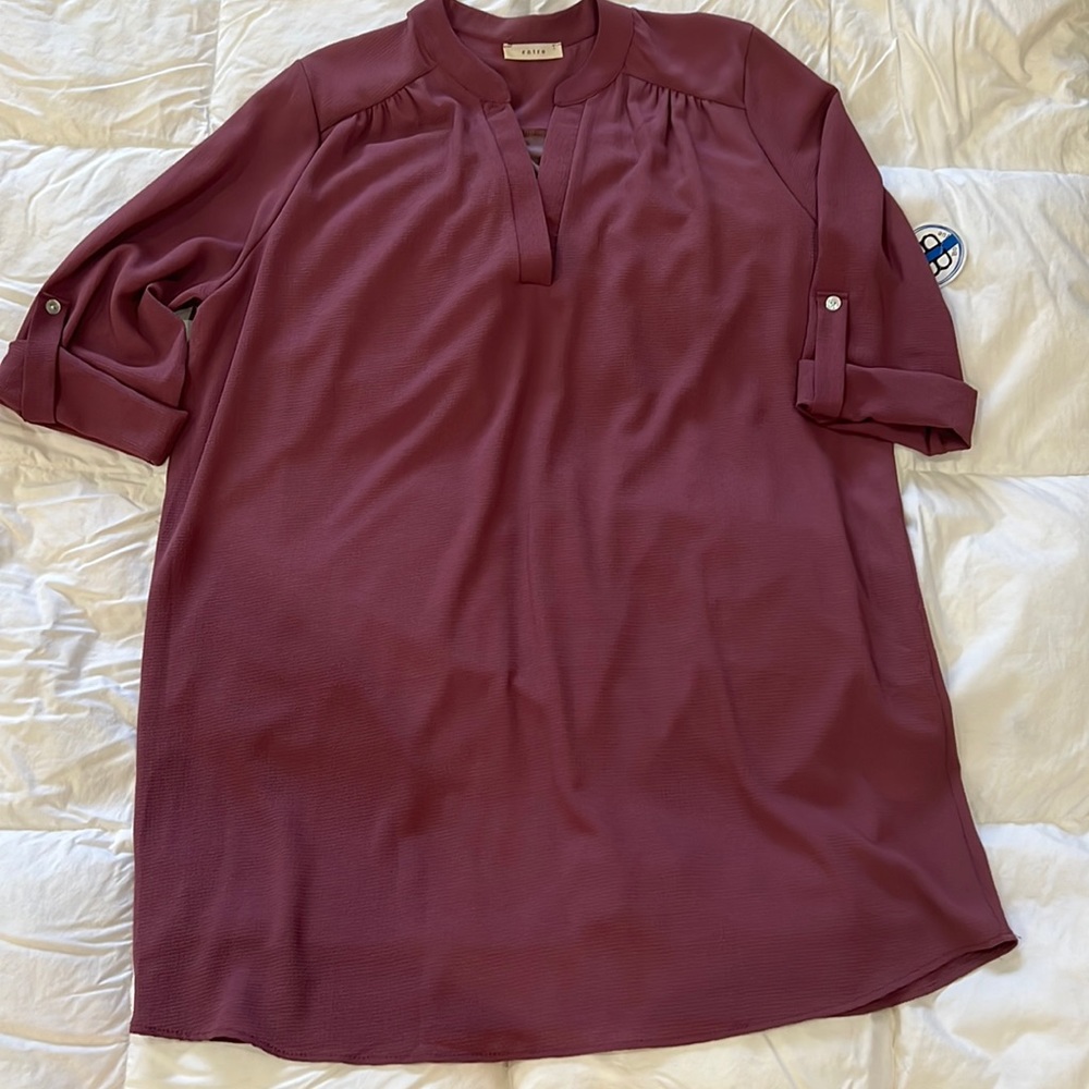Entro mauve sheath dress